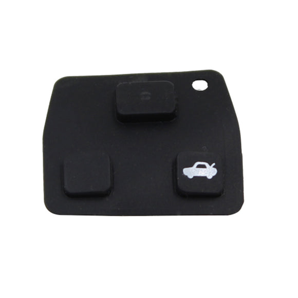 3 button Rubber pad for Toyota key 10 pcs
