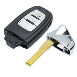 3btn Remote Smart key modified 315MHz 433MHz 868MHz from for Audi Q5 A5 A4 2012 2013 to LAM with PCF7945A HITAG 2 46 CHIP 8T0