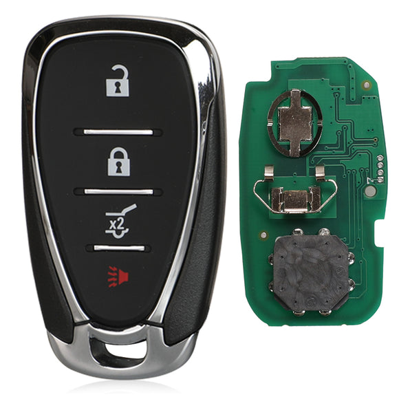 4 Button HYQ4EA Smart Key Remote Fob 433MHz ID46 for Chevrolet Camaro Equinox Cruze Malibu Spark