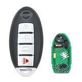 4 Button Smart Key 433MHz PCF7953XTT chip for Nissan Teana