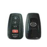 4 Button Smart Key Shell Case for Toyota CRMRY 2018- fit for Lonsdor K518 KH100 PCB Control