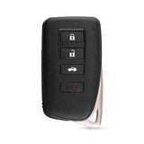 4 Button Smart Key Shell Keyless Fob Case For LEXUS ES350 GS300 GS350 IS250 ES250 NX200