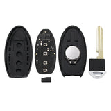 4 Button Smart Remote Key 315MHz ID46 Chip for Nissan Teana 2005-2008