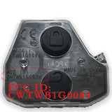 433MHz G Chip Remote Control Key Fob For Toyota AVANZA Wigo 2015 2016 2017 2018 CWTWB1G0084