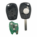 For MERCEDES-BENZ Smart Fortwo Forfour 2015+ 433MHz PCF7961M 4A Chip VA2 3 Buttons Head Remote Car Key Fob