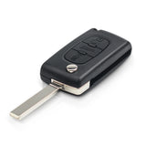 433MHz FSK 0523 Model HU83 7941A Chip Flip Remote Key For Peugeot Expert Citroen DS3 Dispatch C4 Picasso 2009 - 2016