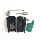 (433Mhz) 13.188.284 Flip Remote Key For Opel / Vauxhall Corsa D