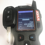 434 MHz 2 Buttons Remote Key for Renault - with 4A chip PCF7961M - VAC102