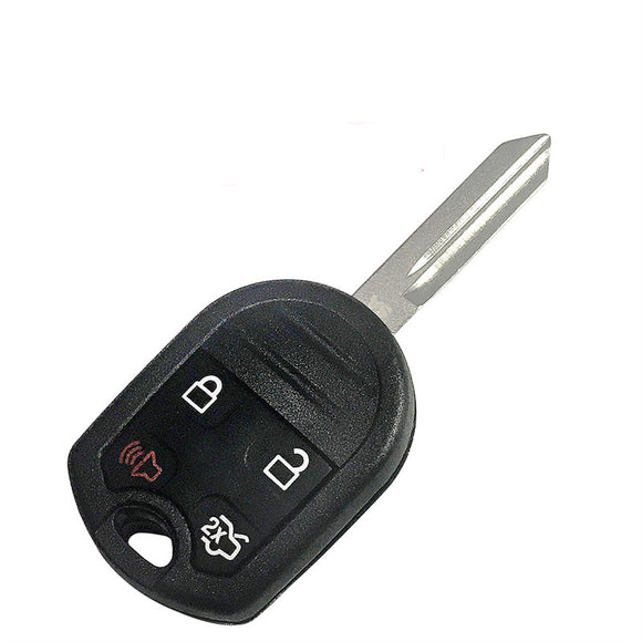 434 MHz 3+1 Buttons Remote Head Key for 2011-2015 Ford - CWTWB1U793 ( with 4D63 80 bit chip)