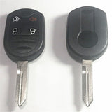 434 MHz 3+1 Buttons Remote Head Key for 2011-2015 Ford - CWTWB1U793 ( with 4D63 80 bit chip)
