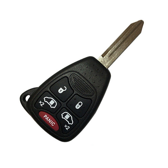4+1 Button 434MHz Remote Key with ID46 Chip for Chrysler Dodge Jeep OHT