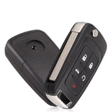 4+1 Buttons 315MHz Flip Proximity Keyless Go Key for Buick Lacrosse Regal 2010-2014