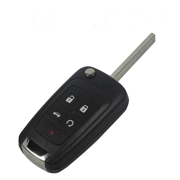 4+1 Buttons 315 MHz Flip Proximity Key for Chevrolet