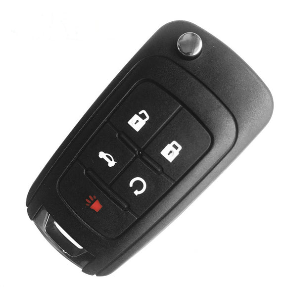 4+1 Buttons 315 MHz Flip Remote Key for Chevrolet