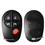 4+1 Buttons 315 MHz Keyless Entry Remote for Toyota Sienna 2004-2017 - GQ43VT20T