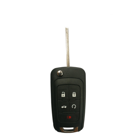 4+1 Buttons 315Mhz Flip Remote Key for Buick