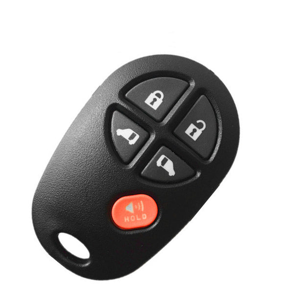 4+1 Buttons 433 MHz Keyless Entry Remote for Toyota Highlander Sequoia Tundra