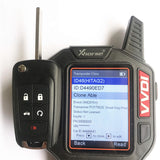 4+1 Buttons 434 MHz Flip Proximity Smart Key for Chevrolet - Keyless Go