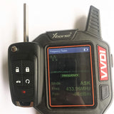 4+1 Buttons 434 MHz Flip Proximity Smart Key for Chevrolet - Keyless Go