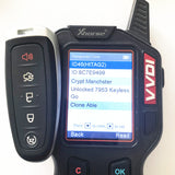 4+1 Buttons 434 MHz Proximity Keyless Go for Ford - with ID46