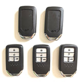 4 Button Car Key Case Shell For HONDA 5pcs