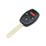 4 Button Remote Car Key 313.8MHz Fob for Honda Accord Civic EX SI Hybrid with PCF7961 Chip MLBHLIK-1T N5F-S0084A No Mark
