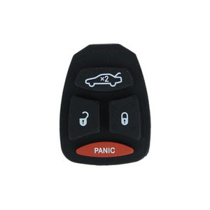 4 Button Remote Rubber for Chrysler (5pcs)