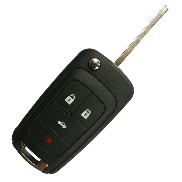 4 Buttons 315Mhz Flip Smart Proximity Key for Buick with Logo