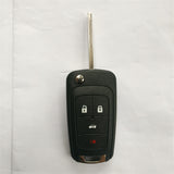 4 Buttons 315Mhz Flip Smart Proximity Key for Buick with Logo