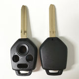4 Buttons B110 Remote Head Key Shell for 2012-2019 Subaru - Pack of 5
