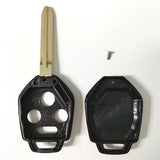 2008-2014 Subaru 4-Button Remote Head Key SHELL Replacement For CWTWB1U811 & CWTWBU766 / DA34 - Pack of 5