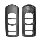 4 Buttons Flip Remote Car Key Case key shell for Mazda - Pack of 5