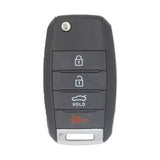 4 Buttons Flip Remote Key Shell for KIA (5pcs)