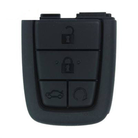 4 Buttons Genuine Remote Rubber 92245050 for Chevrolet Caprice Lumina - Pack of 5