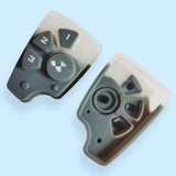 4 Buttons Key Shell Cover for Chevrolet - Pack of 5