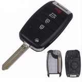 4 Buttons Remote Folding Flid Key Shell For KIA K3 K5 ----5pcs