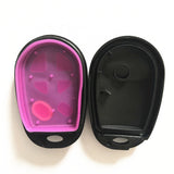 4 Buttons Remote Key Shell Medal for Toyota Sequoia - 5 pcs