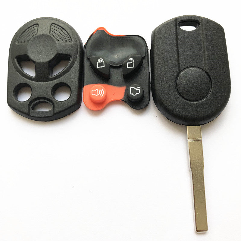 4 Buttons Remote Key Shell for Ford with HU101 blade 5pcs – autoecupart