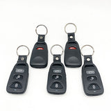 4 Buttons Remote Key Shell for KIA Hyundai (5pcs)