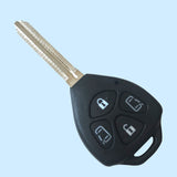4 Buttons Remote Shell for Toyota - 5 pcs
