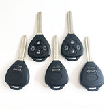 4 Buttons Remote Shell for Toyota - 5 pcs