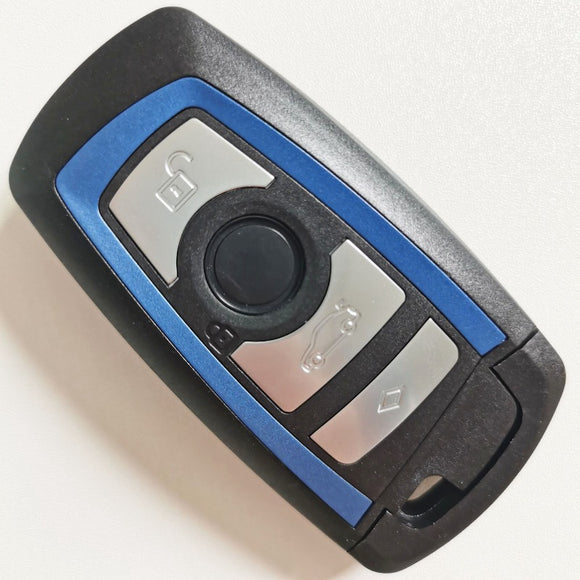 4 Buttons Remote key shell Blue for BMW - Blue Color - 5 pcs
