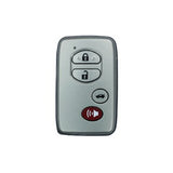 4 Buttons Smart Key Shell for Toyota - Pack of 5