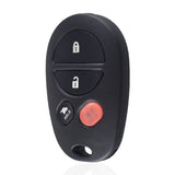4 btns Remote Smart key 315Mhz For Toyota trunk Avalon Solara 2004-2008 GQ43VT20T