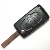 4 buttons Key Shell for Peugeot 5 pcs