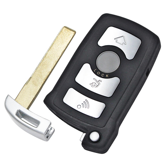4 buttons Smart Remote key 315LP MHZ 315mhz 433mhz 868mhz for BMW 7 SERIES E65 E66 2002-2008 with ID7942 7944 CHIP CAS1 System