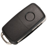 5K0837202AJ Keyless Go Smart Fob Flip Remote Key 434MHz ID48 Chip 3 Button (5K0 837 202 AJ)