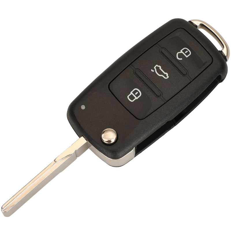 5K0837202AJ Keyless Go Smart Fob Flip Remote Key 434MHz ID48 Chip 3 Bu ...