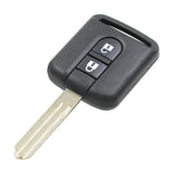 5WK4-876 5WK4876 Remote Key Fob 433MHz ID46 PCF7946 Chip for Nissan Micra Navara Qashqai 2 Button