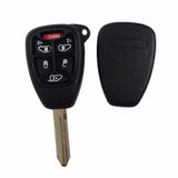 5+1 Button Key Shell for Chrysler 5pcs